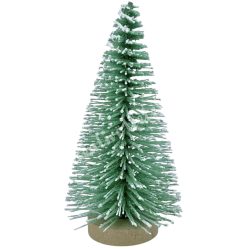 Havas fenyő talppal, pasztell zöld, 8 cm