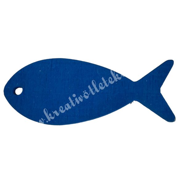 Fadekor, hal, kék, 5x2 cm