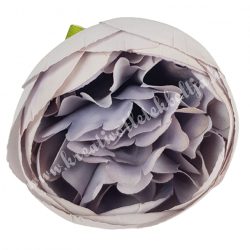Dekor virágfej, lila, 5 cm 