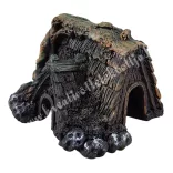 Manó kunyhó, sötétbarna, 6,5x3,8 cm