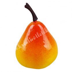 Hungarocell körte, sárga-narancs, 3,5x5 cm