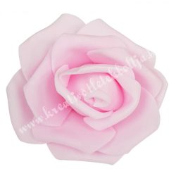 Polifoam rózsa, 6x5 cm, 21., Rózsaszín