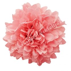 Dekor virágfej, világos rózsaszín, 4,5 cm