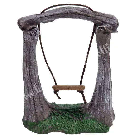 Polyresin tündérkert hinta, 6x7,5 cm