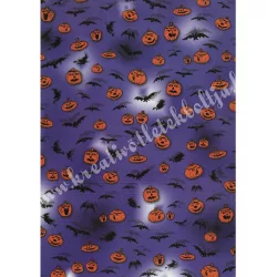 Halloween pauszpapír, lila, 21x30 cm