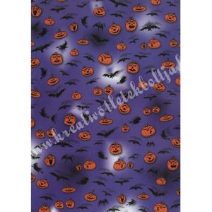 Halloween pauszpapír, lila, 21x30 cm