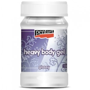 Pentart gélpaszta - heavy body gél - fényes, 100 ml