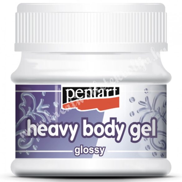 Pentart gélpaszta - heavy body gél - fényes, 50 ml