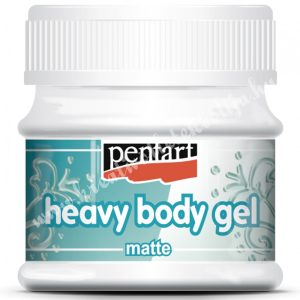 Pentart gélpaszta - heavy body gél - matt, 50 ml