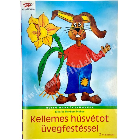 Kellemes húsvétot üvegfestéssel könyv