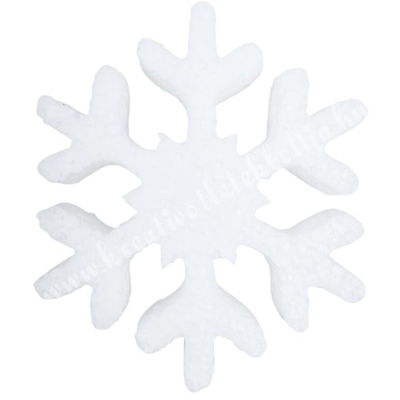 Hungarocell hópehely, 10 cm