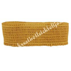 Juta szalag, világos barack, 5 cm