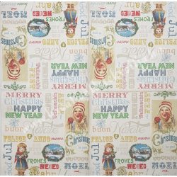 Szalvéta, karácsony, 33x33 cm (43)