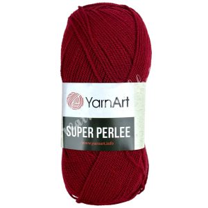 Super Perlee fonal, bordó (43), 400 méter/tekercs