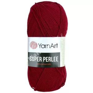 Super Perlee fonal, bordó (577), 400 méter/tekercs