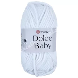 Dolce fonal, fehér (741), 85 méter/tekercs