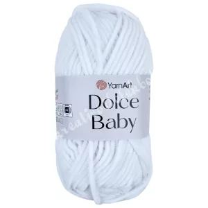 Dolce fonal, fehér (741), 85 méter/tekercs