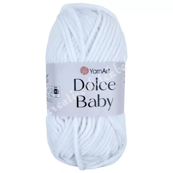 Dolce fonal, fehér (741), 85 méter/tekercs