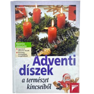 Adventi díszek a természet kincseiből könyv