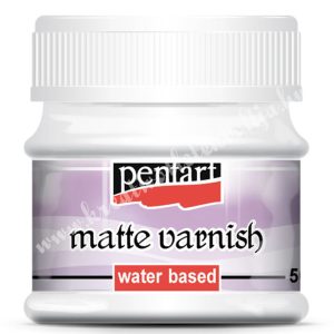 Pentart matt lakk, 50 ml