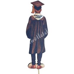 Betűzős mdf tábla, ballagó fiú, 5x14,5 cm