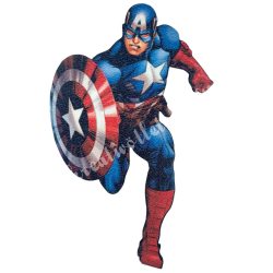 Mdf tábla, Amerika kapitány, 7x11,5 cm