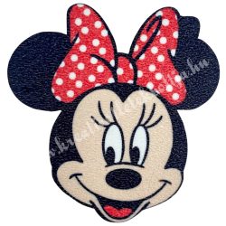 Mdf tábla, Minnie egér, 6x6,5 cm