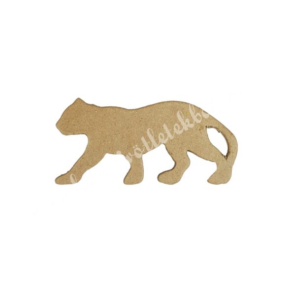 Mdf figura, puma, 11x5 cm