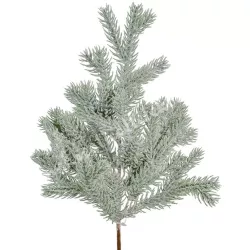 Havas fenyőág, zöld, 37 cm