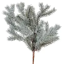 Havas fenyőág, zöld, 27 cm