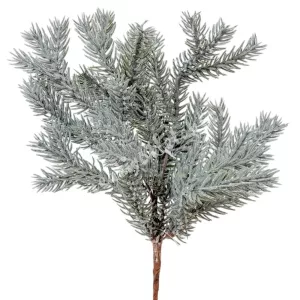 Havas fenyőág, zöld, 27 cm