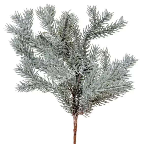 Havas fenyőág, zöld, 27 cm