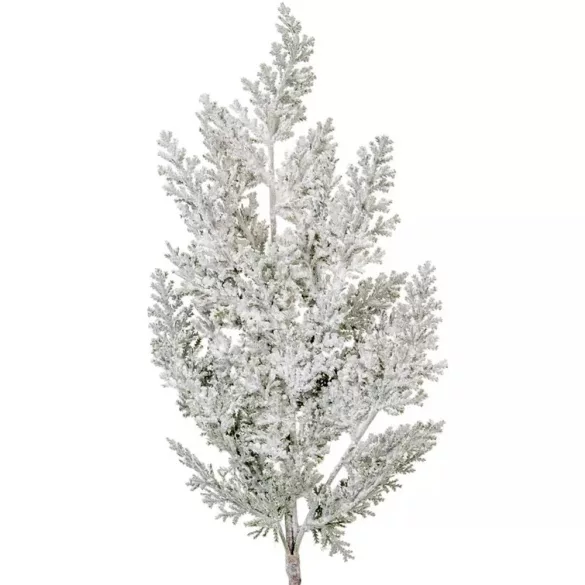 Flokkolt tujaág, zöld, 61 cm