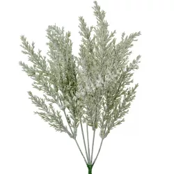 Tuja csokor, flokkolt, zöld, 38 cm
