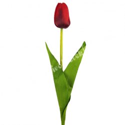 Tulipán, piros, 56 cm
