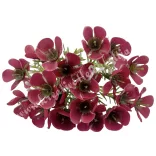 Virágos ág, pink, 33 cm