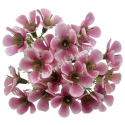 Virágos ág, rózsaszín, 33 cm