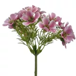 Virágos ág, rózsaszín, 33 cm