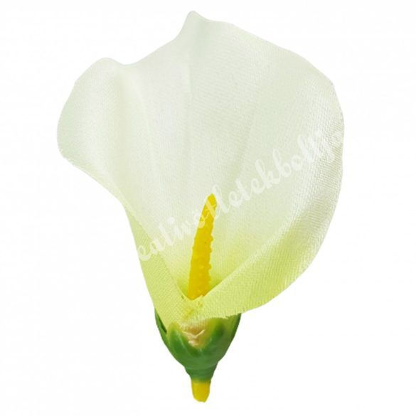 Kála virágfej, vanília-lime, 8 cm