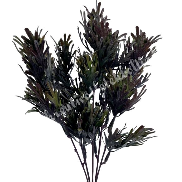 Tuja csokor, zöld-bordó, 33 cm