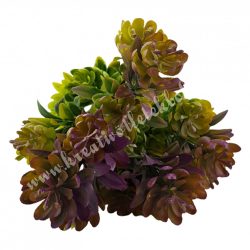 Kövirózsa csokor levelekkel, lilás, kb. 33 cm