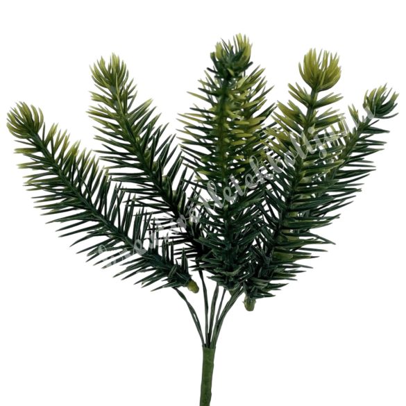 Betűzős fenyő pick, 14 cm, 6 ág/csokor