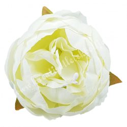 Peonia fej, törtfehér, 8 cm