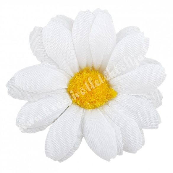 Margaréta virágfej, fehér, 6 cm