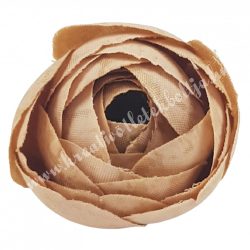Boglárka virágfej, cappuccino, 3 cm