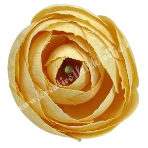 Boglárka virágfej, sárga, 3 cm