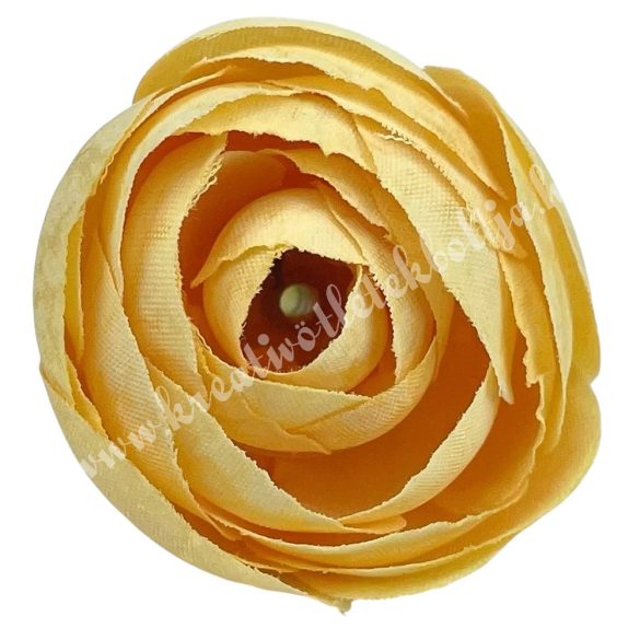 Boglárka virágfej, sárga, 3 cm