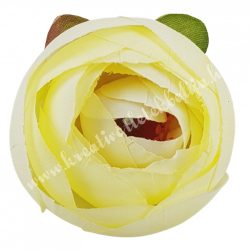 Boglárka virágfej, vanília, 5 cm