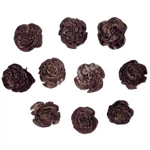 Ming boglárka, mályva, 2 cm, 10 db/csomag