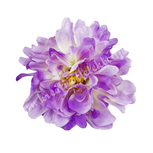 Krizantém fej, cirmos lila, kb. 13 cm